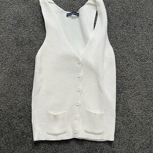 Brandy Melville Cream Knit Vest